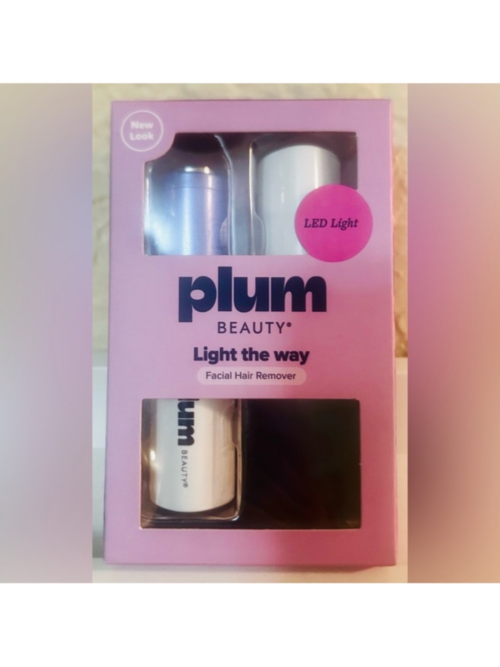plum Beauty Light The Way Facial Hair Remover - led light